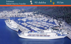 Are you looking for a transfer from Dalaman Airport to Netsel Marina? Cheaper than a yellow cab why pay more? Private Transfer